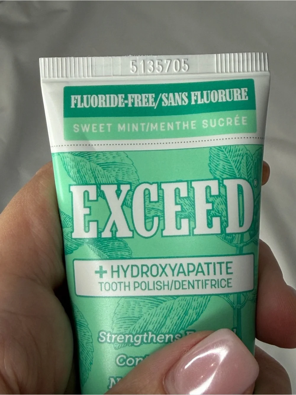 Melaleuca Exceed Hydroxyapatite Tooth Polish: Sweet Mint Fluoride Free New